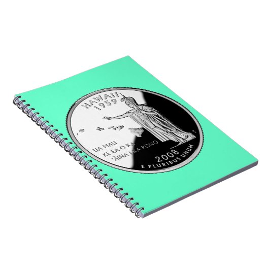 Carnet Faux Hawaii State Quarter (Côté Droit)