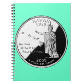 Carnet Faux Hawaii State Quarter (Devant)