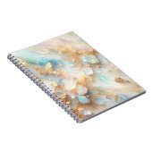 Carnet Faux Holographique Opal Moonstone Gold Butterfly (Côté Droit)