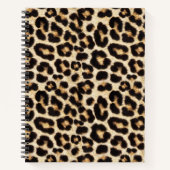 Carnet Faux Leopard Fur Wild Cat (Devant)