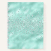 Carnet Faux Parties scintillant Pastel Sparkle Élégant Sh (Devant)