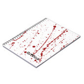 Carnet Faux Sangue (Côté gauche)