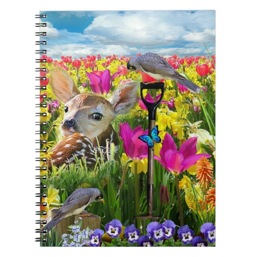 Carnet Fawn Birds (Devant)