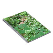 Carnet FAWN en Feuilles de coeur vert — (Côté Droit)