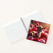 Carnet Fawn & Roses (Intérieur)