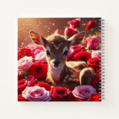 Carnet Fawn & Roses (Dos)