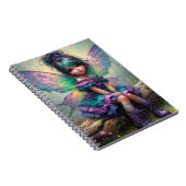 Carnet Fée à fleurs twilight (Côté Droit)