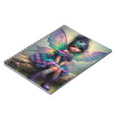 Carnet Fée à fleurs twilight (Côté gauche)