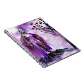 Carnet Fée à fleurs twilight (Côté Droit)