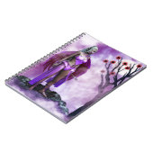 Carnet Fée à fleurs twilight (Côté gauche)