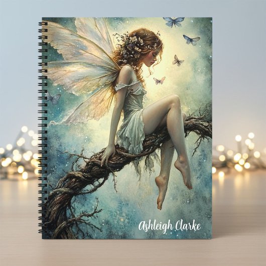 Carnet Fée assise
