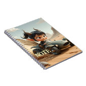 Carnet Fée au clair de lune des dunes vagabondes. (Côté Droit)