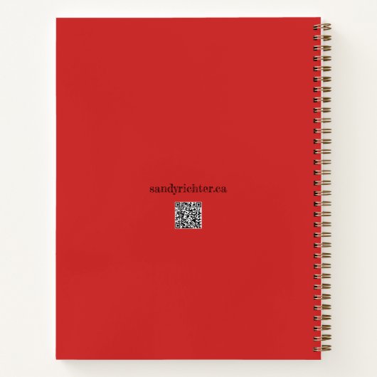 Carnet Fée au coucher du soleil dans un champ de pavots I (Dos)