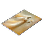 Carnet Fée avec fleur Dahlia (Côté gauche)