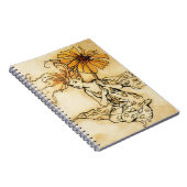 Carnet Fée avec la fleur (Côté Droit)