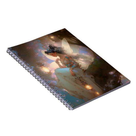 Carnet Fée avec lanterne (Côté Droit)