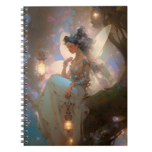 Carnet Fée avec lanterne