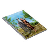 Carnet Fée avec licorne (Côté Droit)