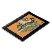 Carnet Fée Ballerine Avec Lanternes (Côté gauche)