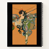 Carnet Fée Ballerine Avec Lanternes (Dos)