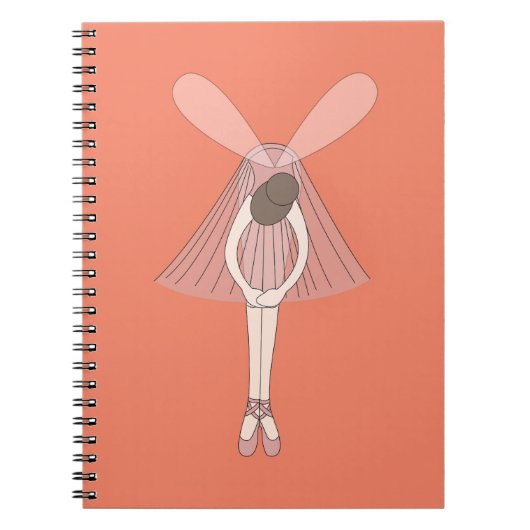 Carnet Fée Ballerine illusima (Devant)