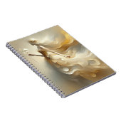 Carnet Fée blanche et crème (Côté Droit)