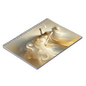 Carnet Fée blanche et crème (Côté gauche)