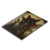 Carnet Fée Chat Noir Vampire Adorable (Côté gauche)
