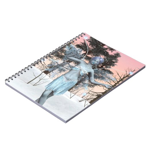 Carnet Fée de glace (Côté gauche)