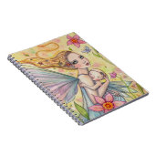 Carnet Fée de la maternité Mère et bébé Illustration (Côté Droit)
