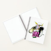 Carnet Fée de l'ombre de rose (Intérieur)