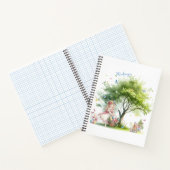 Carnet Fée de printemps de Pâques à l'aquarelle (Intérieur)