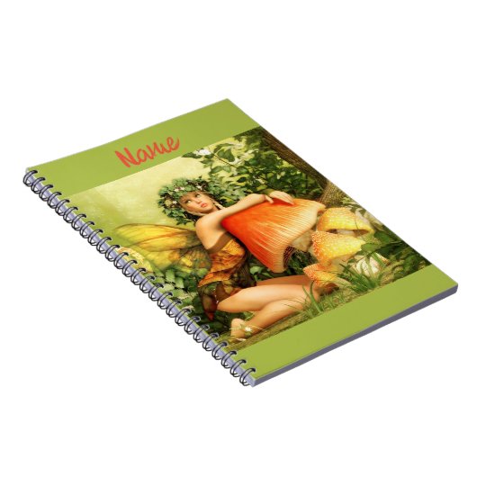 Carnet Fée des champignons Thunder_Cove (Côté Droit)