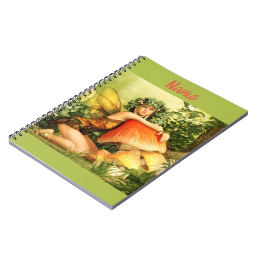 Carnet Fée des champignons Thunder_Cove (Côté gauche)