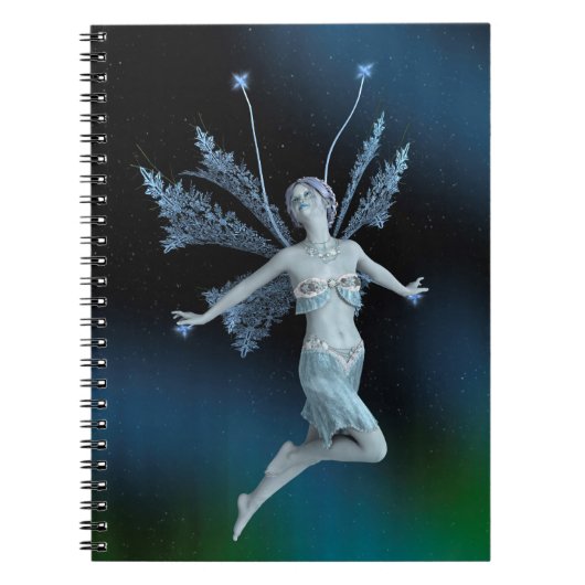 Carnet Fée d'hiver (Devant)