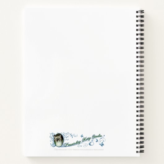 Carnet Fée d'ombre rose (Dos)