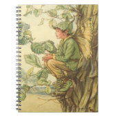 Carnet Fée d'orme ailée assise dans un arbre (Devant)