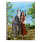 Carnet Fée et licorne (Devant)