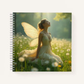 Carnet Fée Ethermale dans une prairie estivale (Devant)