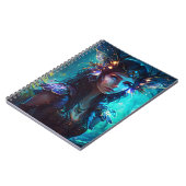 Carnet Fée forêt magique de la flore cool (Côté gauche)