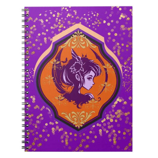 Carnet Fée gothique (Devant)
