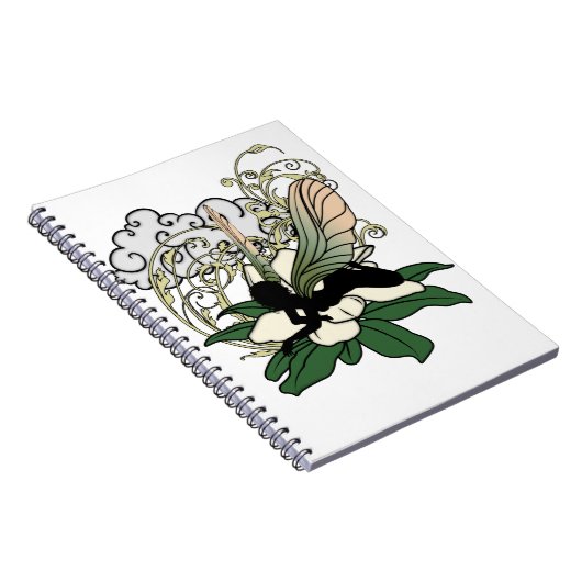 Carnet Fée Magnolia Shadow (Côté Droit)