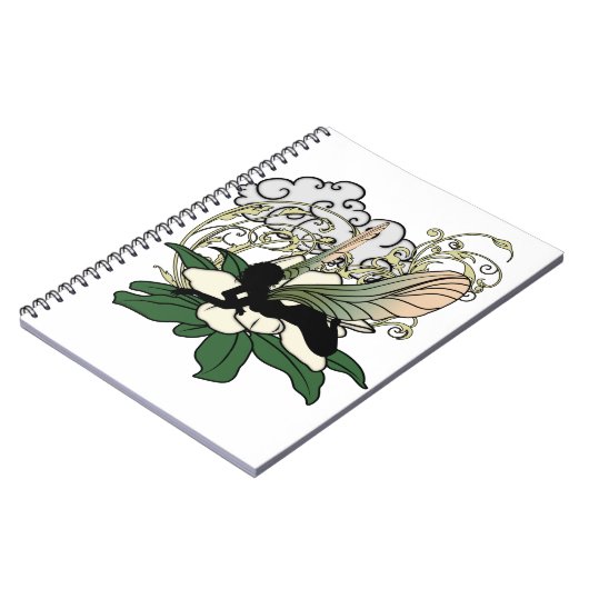 Carnet Fée Magnolia Shadow (Côté gauche)