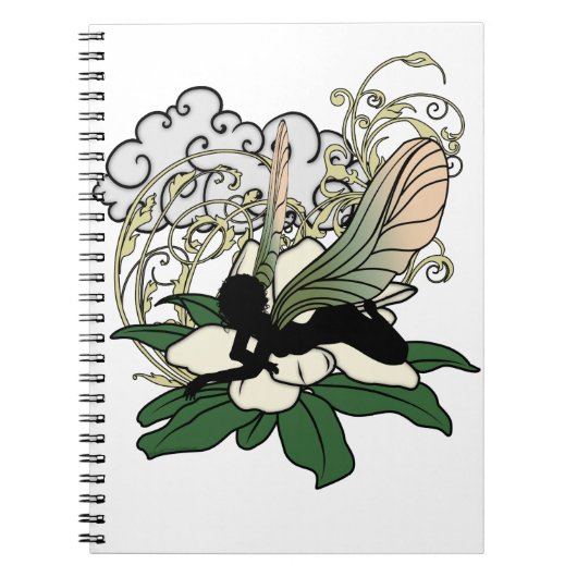 Carnet Fée Magnolia Shadow (Devant)