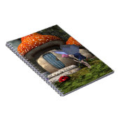 Carnet Fée mignonne à cheveux roses rencontre Ladybug (Côté Droit)