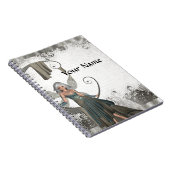 Carnet Fée mignonne de manga (Côté Droit)