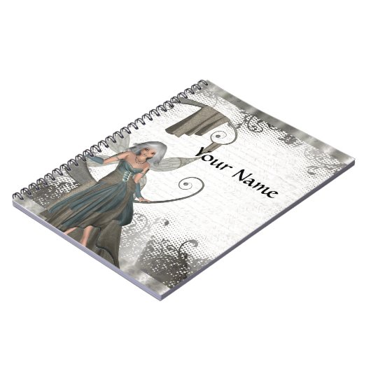 Carnet Fée mignonne de manga (Côté gauche)