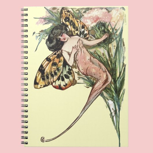 Carnet Fée papillon