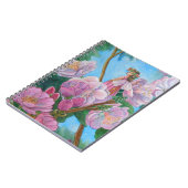Carnet Fée parmi les fleurs de cerisiers (Côté gauche)