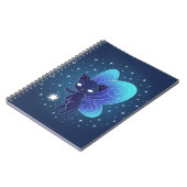 Carnet Fée Pixie Chat Étoile de Nuit (Côté gauche)